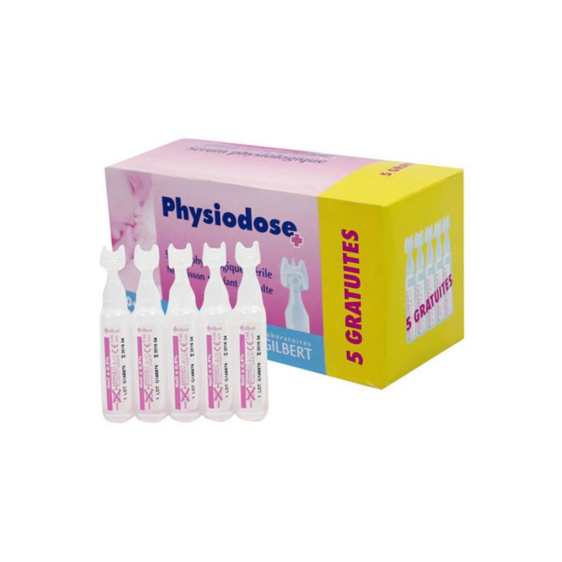 Physiodose sérum physiologique 30 unidoses de 5ml